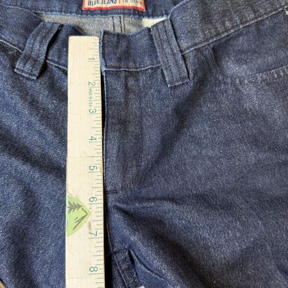 Old Navy Women's 8 Vintage Y2K Wide-Leg Metallic Denim Trousers - Picture 8 of 13